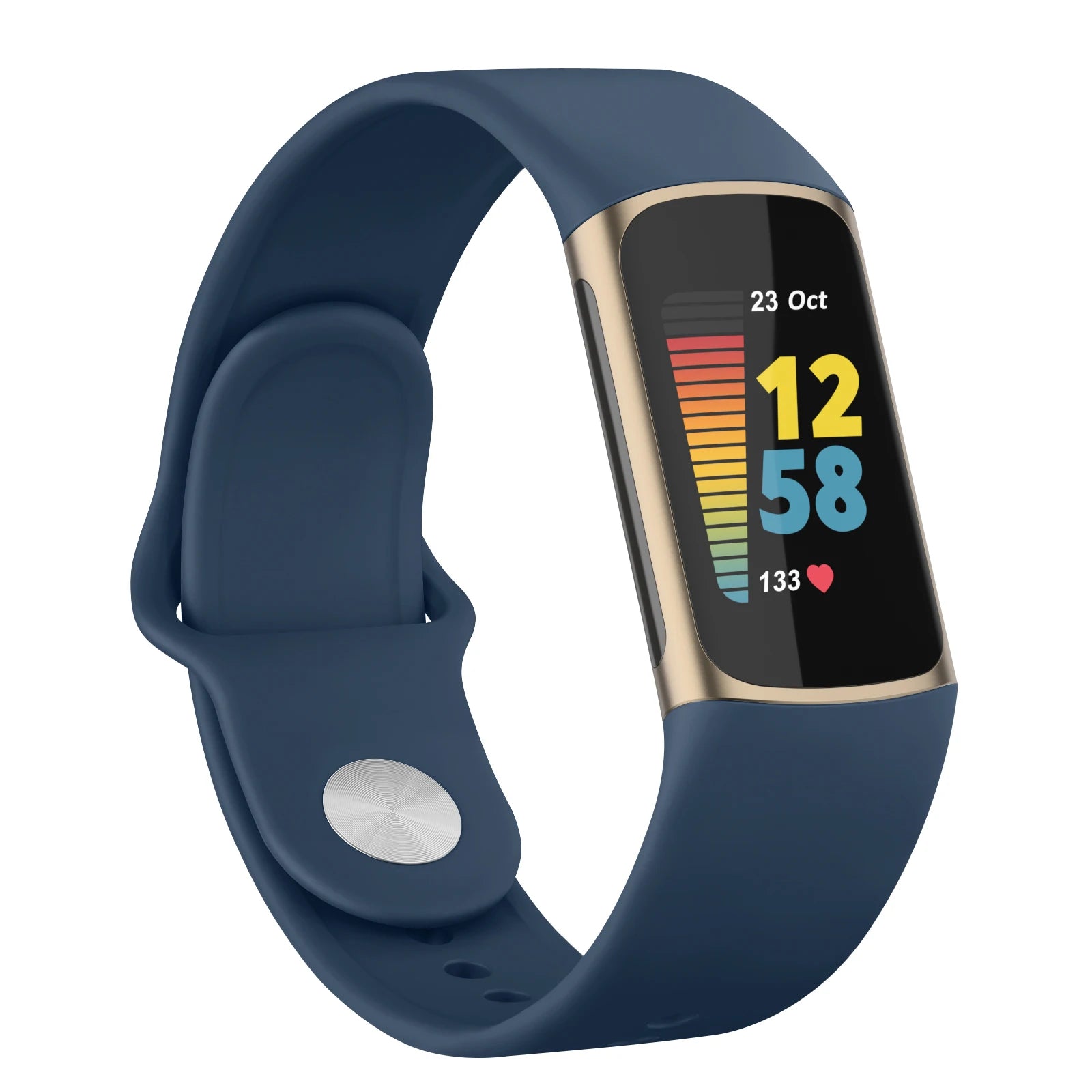 Watchband for Fitbit Charge 6 5 Strap Silicone Wristband for Fitbit Charge 5 6 Sport Bracelet Replacement Smartwatch Accessories