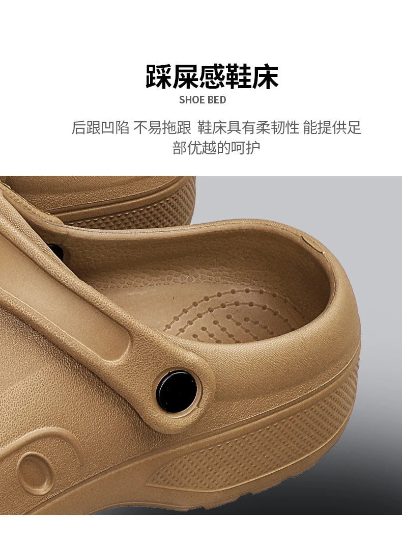 Jumpmore Kitchen Working Shoes Washing Car EVA Raining Waterproof Shoes Size 39-46