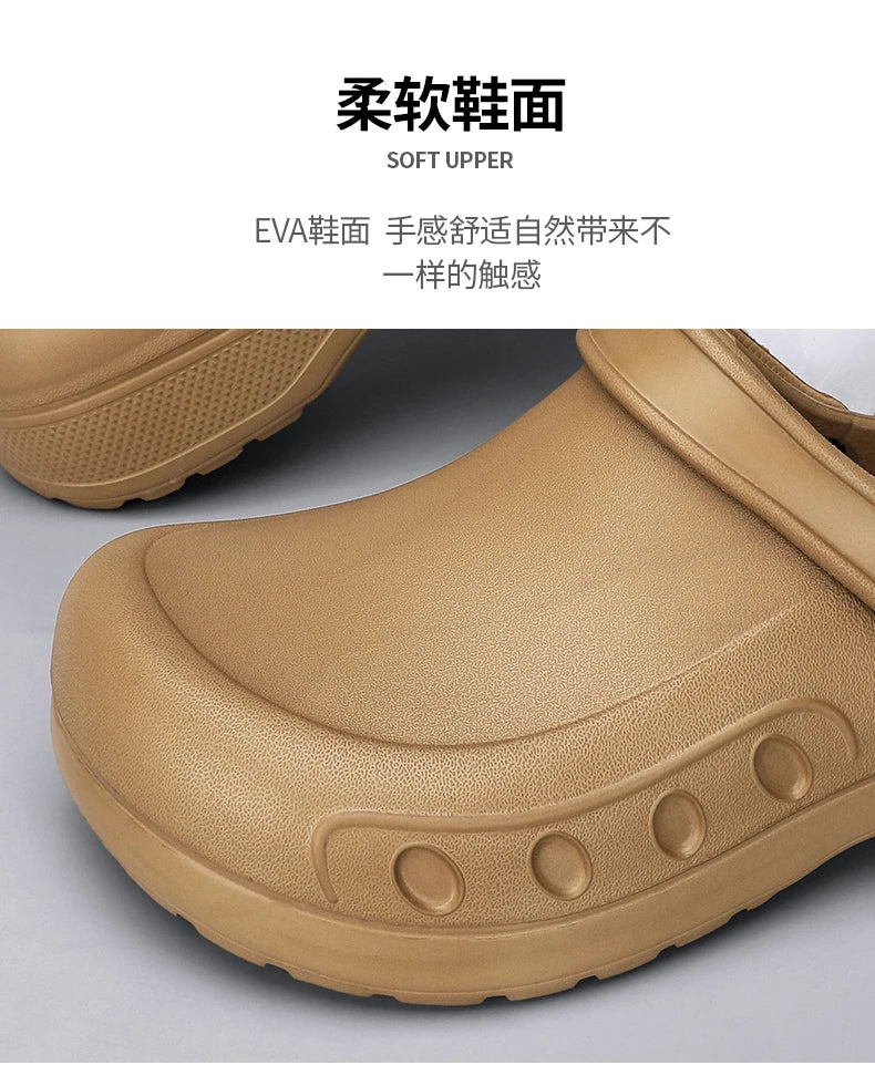 Jumpmore Kitchen Working Shoes Washing Car EVA Raining Waterproof Shoes Size 39-46