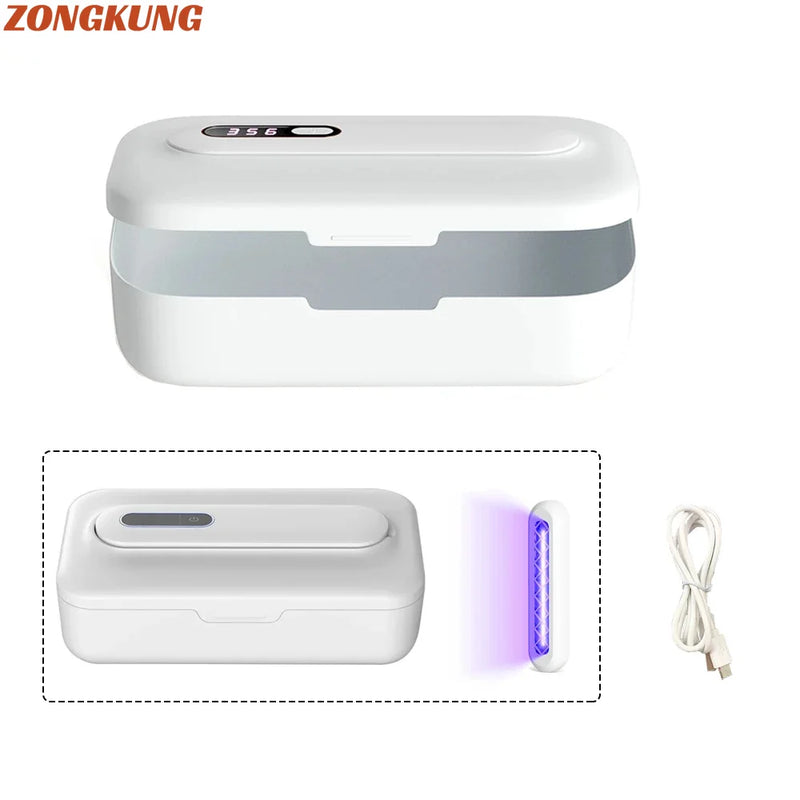 Multifunctional UV Sanitizer Box with Ozone Disinfection for Home and Office