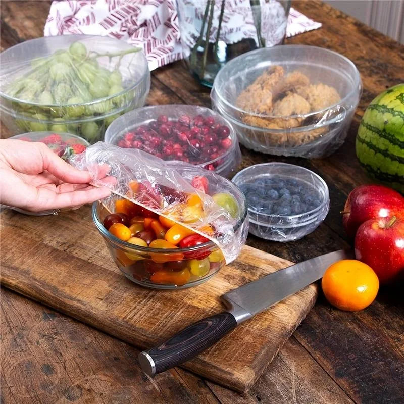 Reusable Elastic Food Covers – Stretchable Bowl and Plate Lids (Set of 6)”
