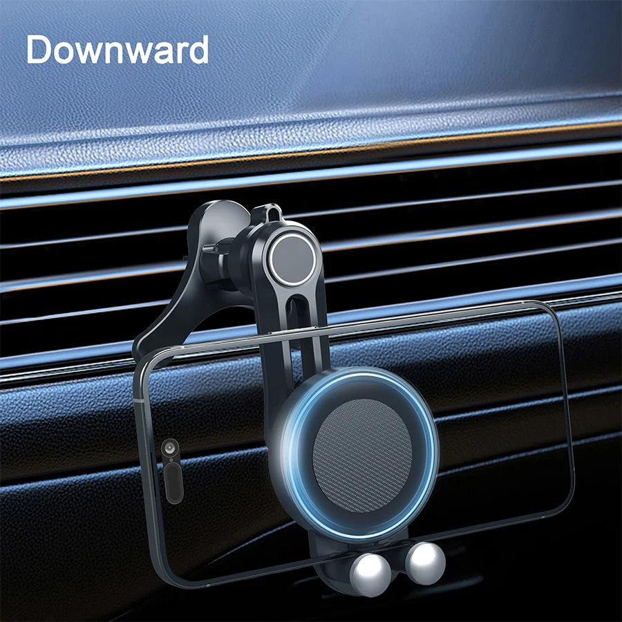 Magnetic Phone Mount for Car Compatible for Magsafe Car Mount, Not Blocking Air Vent, Strengthen Magnetic Car Phone Holder