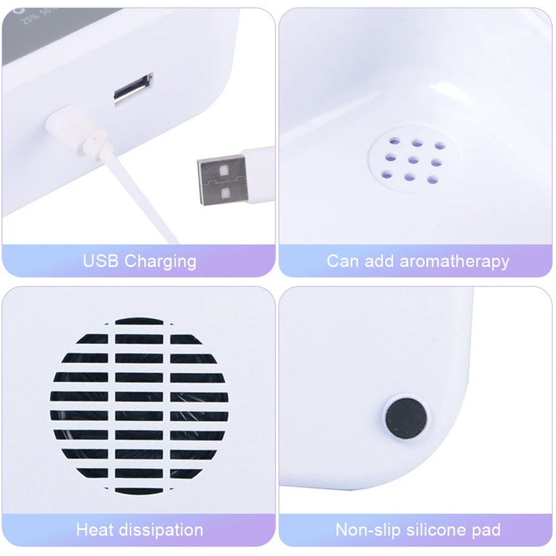 Portable UV Light Sanitizer Box | Multi-Purpose UVC Disinfection Case for Home and Travel