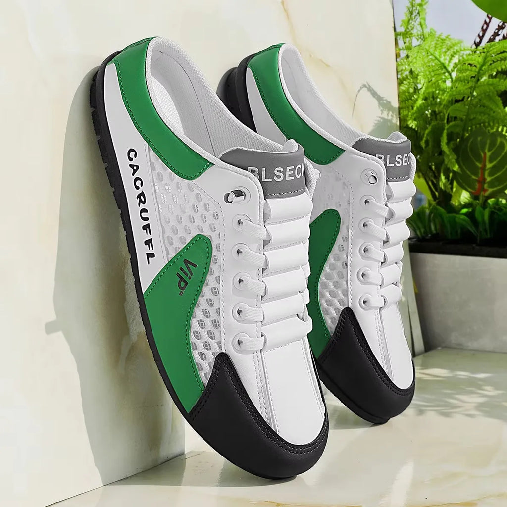 New Men's Casual Slip-Ons - Durable, Comfortable, Breathable & Stylish Half-Slippers