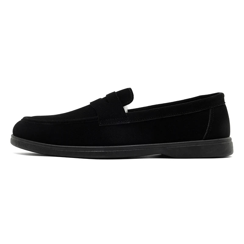Hot Sale Men's Slip On Loafers Preppy Lightweight Breathable Comfort Outdoor Flats Non Slip Soft Sole Casual Daily Walking Shoes