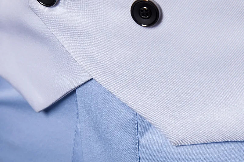 Men’s Printed Cotton Long-Sleeve Shirt