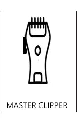 Professional LILIPRO L61 Men’s Hair Clipper with 8000RPM motor, DLC steel blades & 180min battery. Cordless, USB rechargeable, with cooling fan.