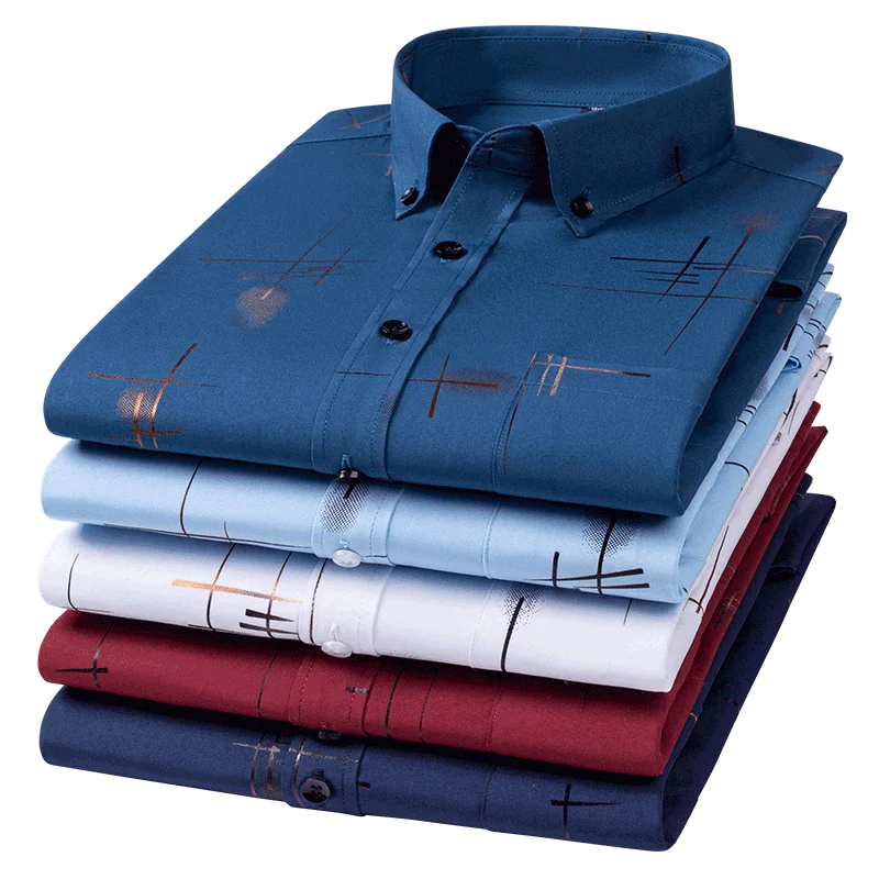 Men’s Non-Iron Wrinkle-Free Dress Shirt