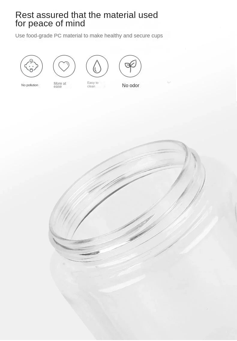 Mini Portable Blender – USB Rechargeable Juice Cup for Smoothies and Fruit Juices