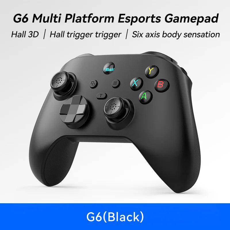 Gwireless  mobile game controller with Hall trigger and Hall joystick supporting switch/pc/android/IOS