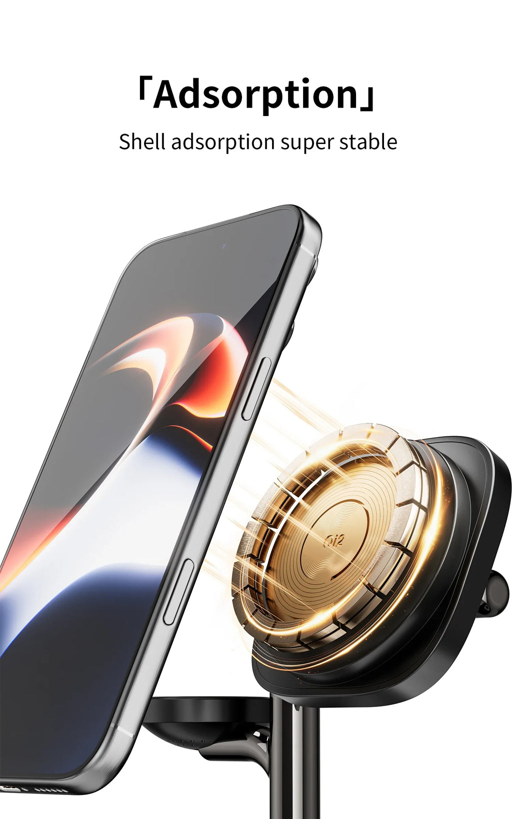 25W QI2 Wireless Charger with Wireless Speaker Digital Clock 3 in 1 Wireless Magnetic Charger for Iphone17 Charger Fast Charging