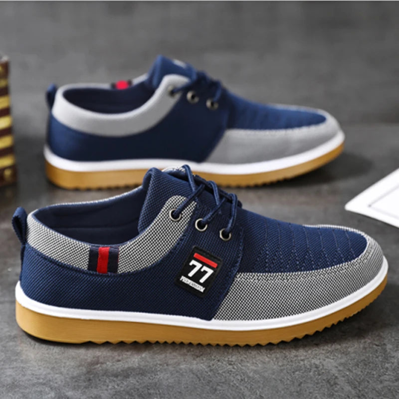 Fashionable Trendy Men's Shoes Casual Sports Shoes Comfortable and Versatile Knitted