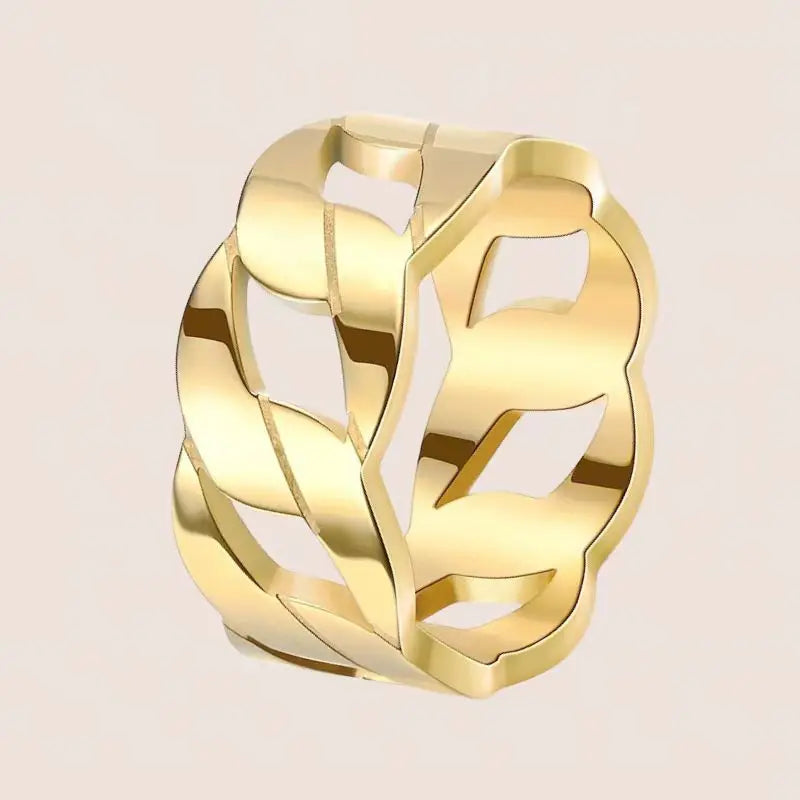 Stainless Steel Zircon Ring for Men and Women