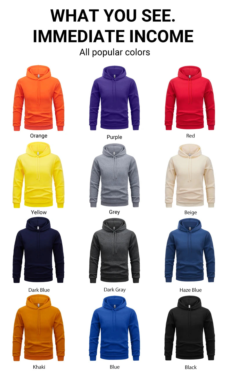 Women’s Plus Size Fleece Hoodie – Casual Pullover Sweatshirt