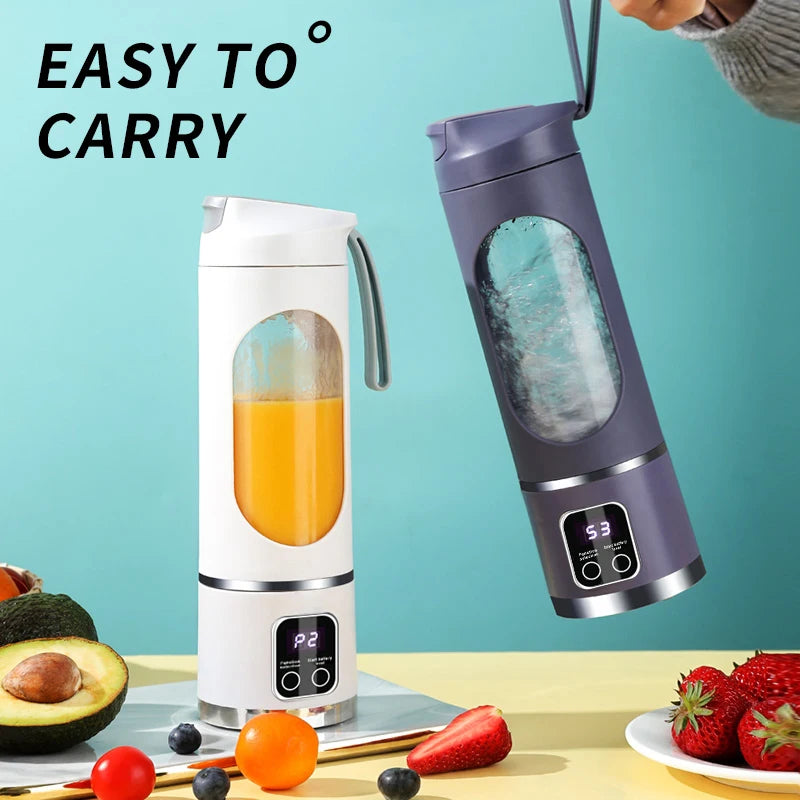 USB Portable Blender – 25W Rechargeable Mini Juicer with Automatic Pulp Ejection