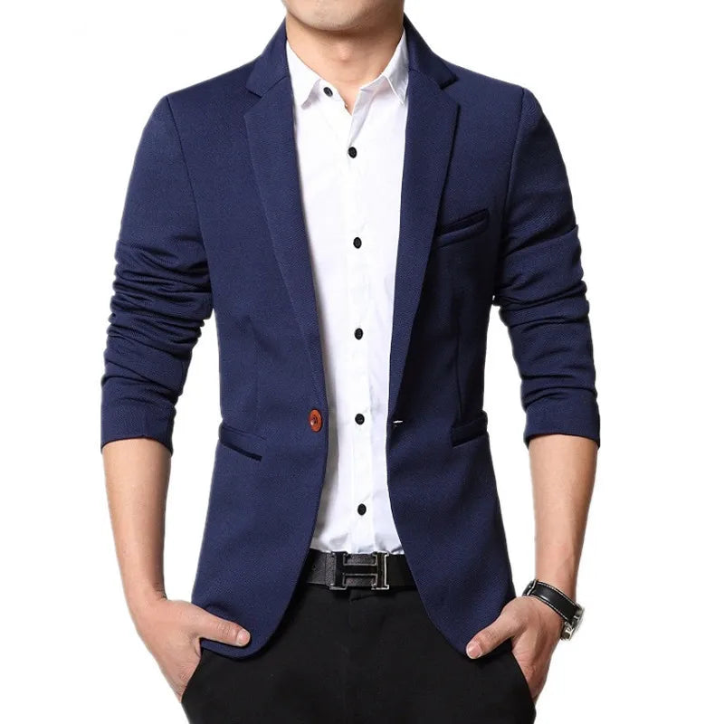 Men’s Slim Fit Formal Blazer Jacket