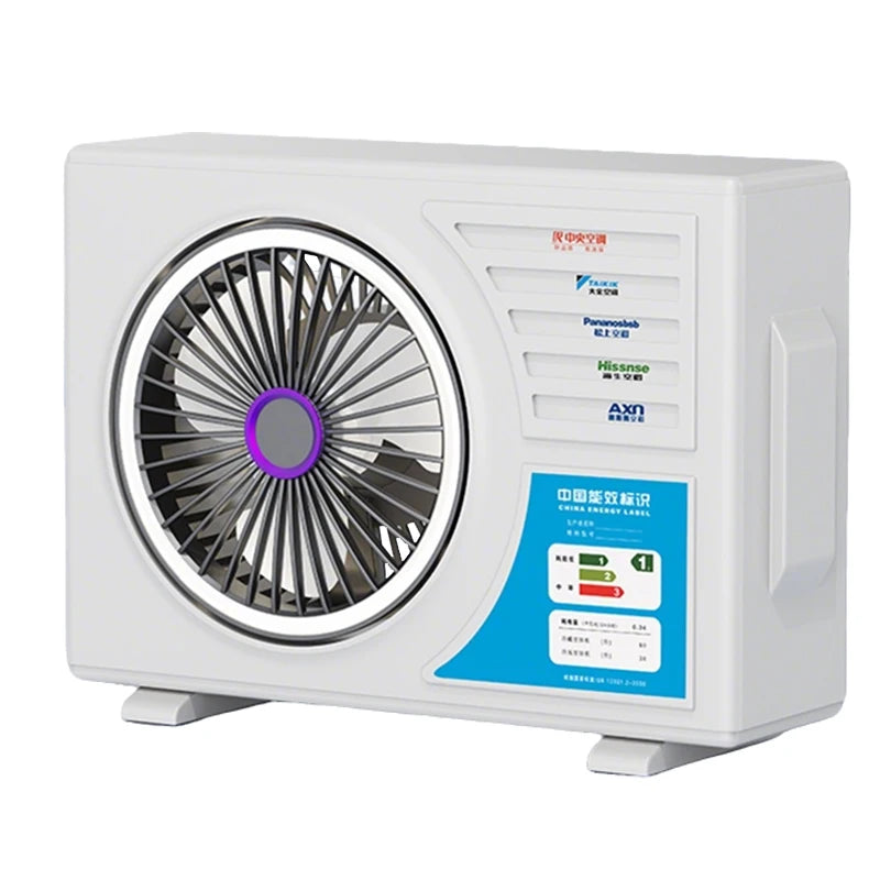 High-Speed Desktop Fan with Multiple Adjustable Levels Cool Circulating Air Mini Air Conditioning Style Home Silent Cooling Fan