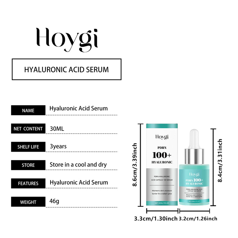 Hyaluronic Acid Face Serum for Deep Hydration and Skin Firming