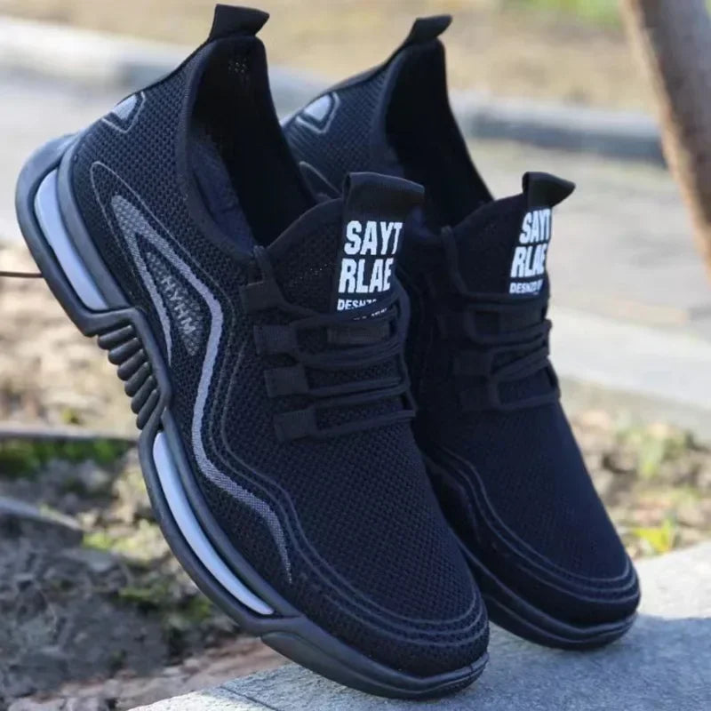 Discover Men’s Breathable Lightweight Casual Sneakers. Non-slip, comfortable, and perfect for work, walking, or everyday wear.