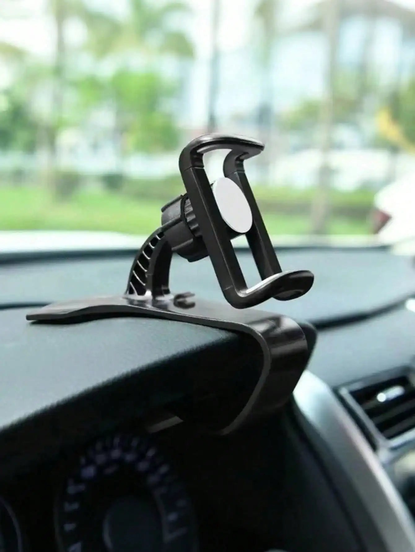 360° Rotating Car Phone Mount – Compatible with All Smartphones, a Clip-On Holder Specifically for Car Navigation