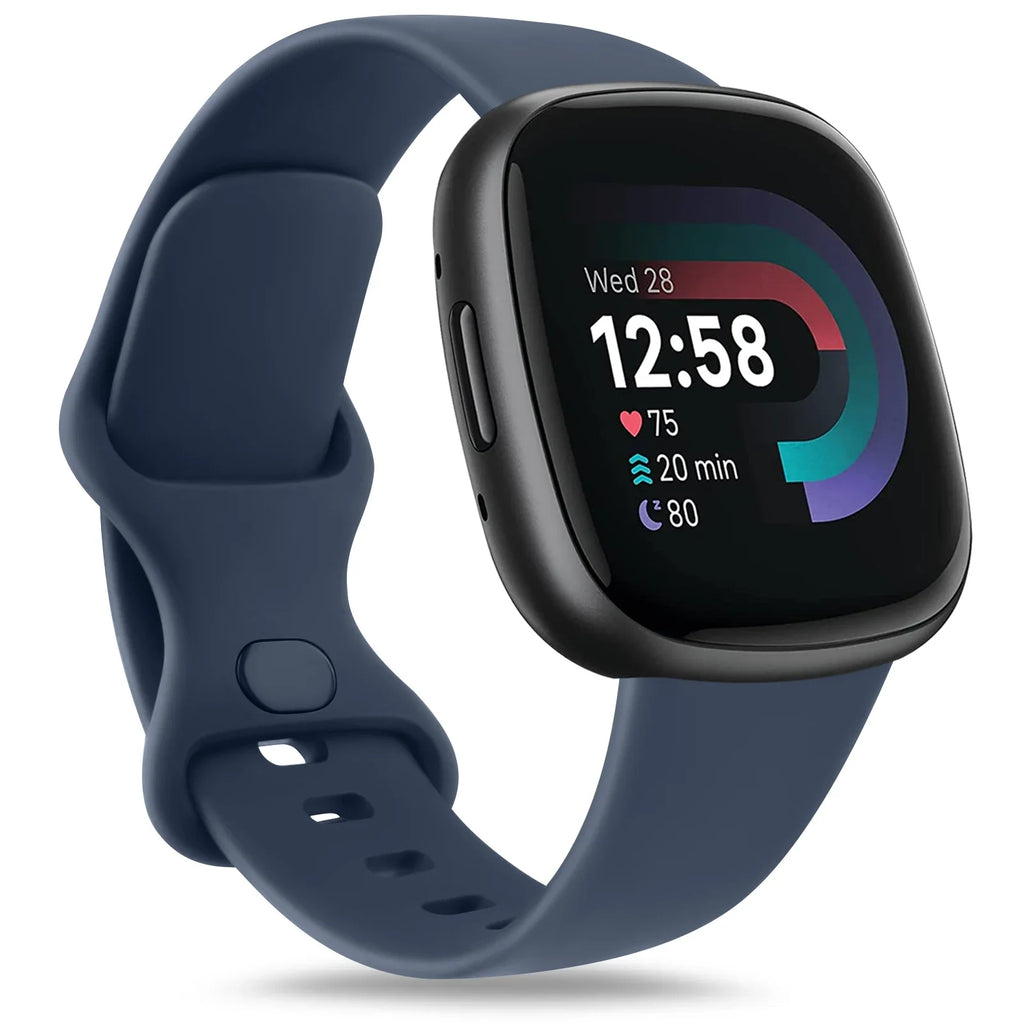 Smartwatch Strap for Fitbit Versa 3 Versa 4 Band Watchband Soft Bracelet Replacement for Fitbit Sense Sense 2 Strap Wristband