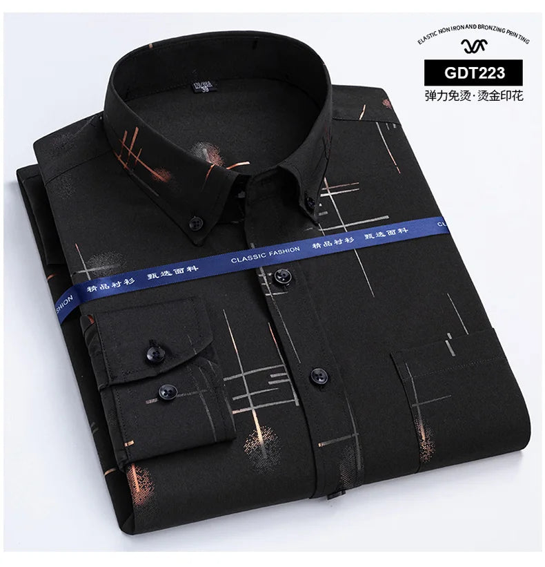 Men’s Non-Iron Wrinkle-Free Dress Shirt