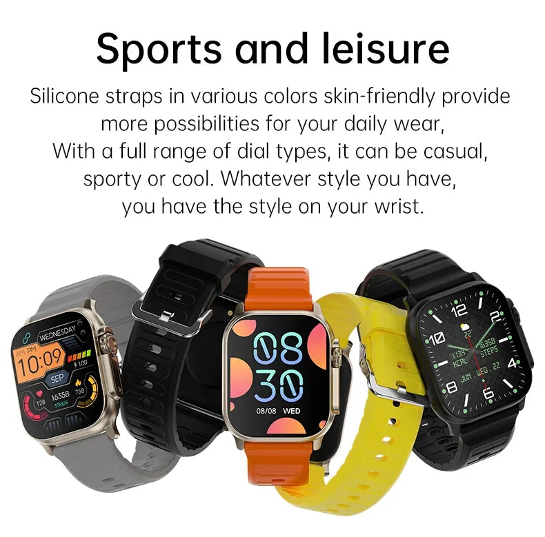 Discover the Smart Watch Pro – a Bluetooth 5.0 smartwatch with heart rate and fitness tracking, full HD touchscreen, and 12-hour battery life. Compatible with Android and iOS.
