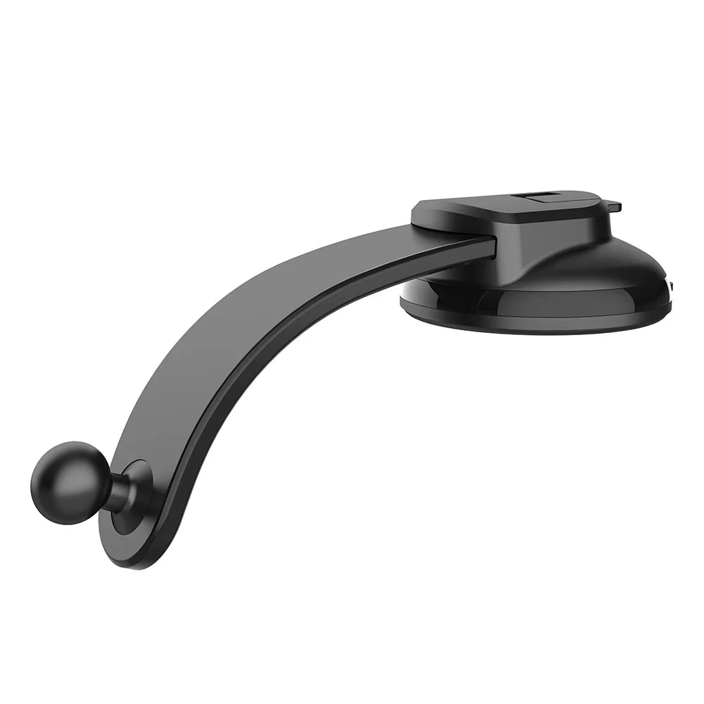 Universal Suction Cup Car Phone Holder with Telescopic Arm And Foldable Design 17mm Ball Mount for All Smartphones