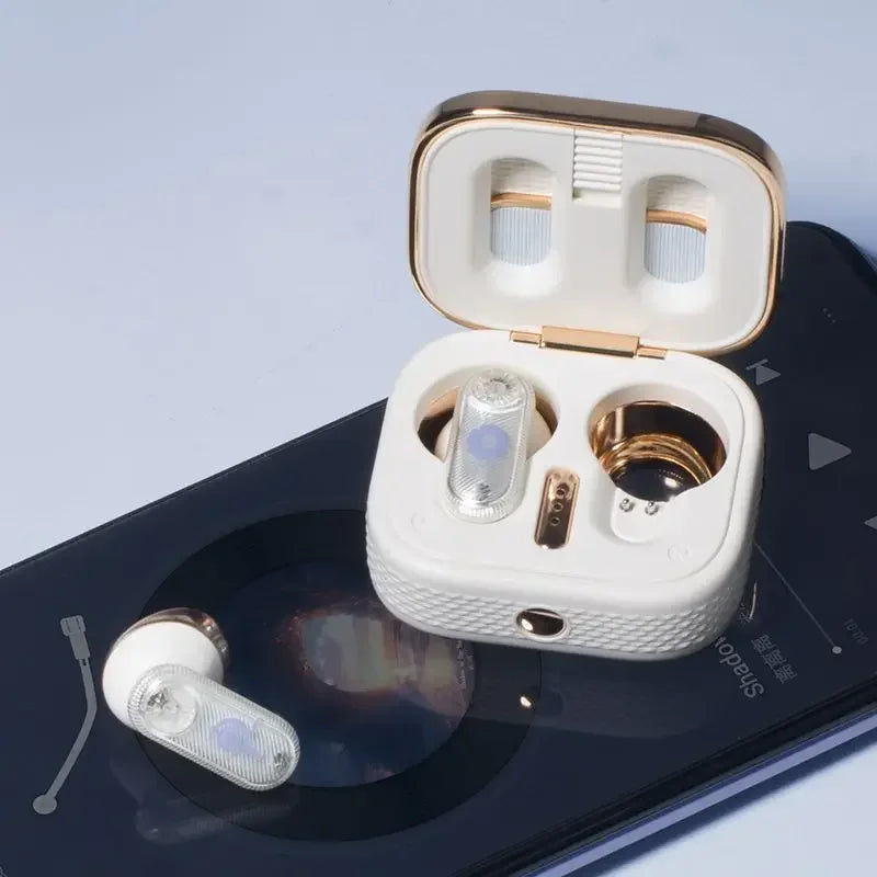 HIFI Bluetooth 5.3 Wireless Headphones with Active Noise Cancellation In-Ear Gaming Earbuds Cosplay Compatible