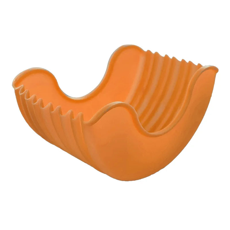 Reusable Burger Holder Silicone Shelf Hamburger Tools Fixed Rack Holder Storage Kitchen Organizer Box Kitchen Accessories