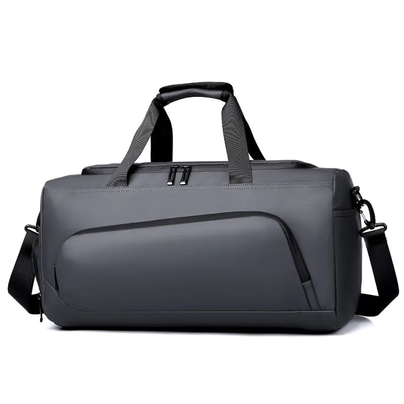 Large Capacity Sports Gym Bag Portable Travel Duffel with Multi-compartment And Shoes Storage Perfect for Vacation And Gym