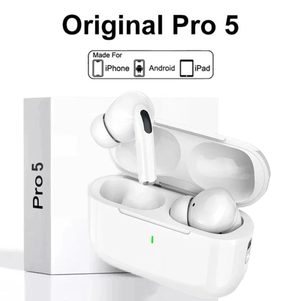 Bluetooth 5.3 Wireless Earbuds with Charging Case and Microphone