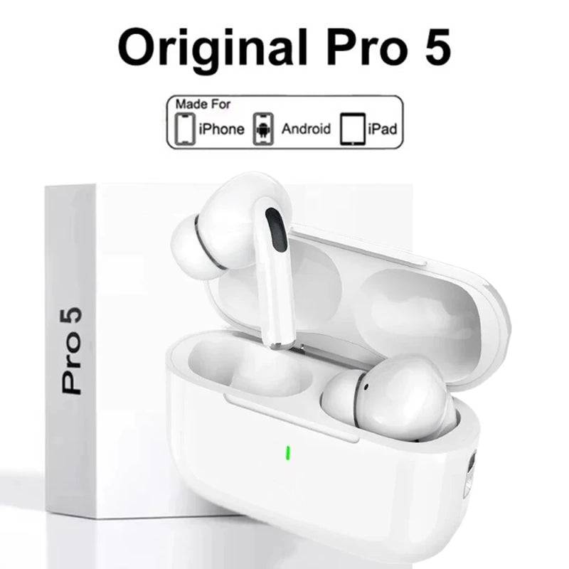 Bluetooth 5.3 Wireless Earbuds with Charging Case and Microphone