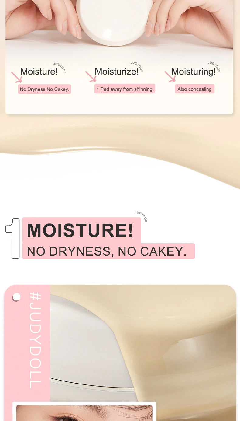 Liquid Foundation Makeup with Full Coverage and Moisturizing Finish