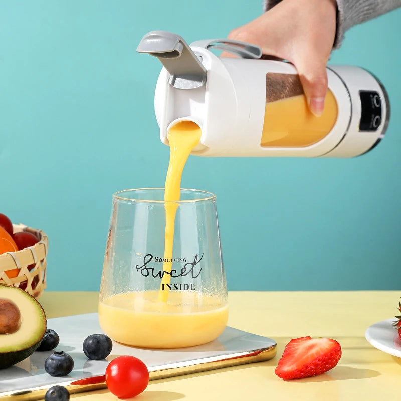 USB Portable Blender – 25W Rechargeable Mini Juicer with Automatic Pulp Ejection