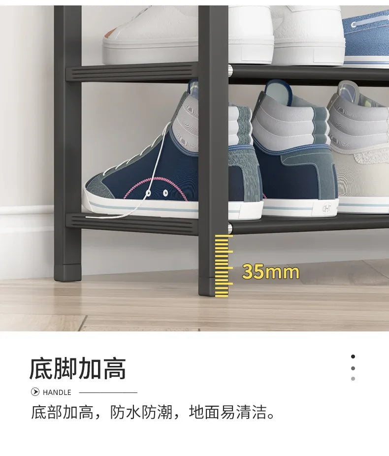 Simple Shoe Rack Storage Shoe Cabinet Multi-layer Assembly Household Doorstep Shoe Hanger Dormitory Balcony Shoe Shelf