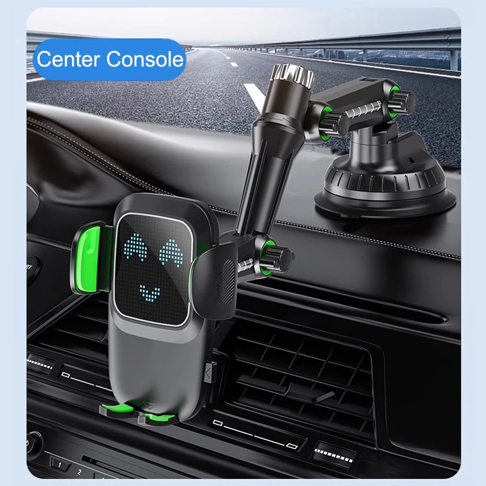 Windshield/Dashboard/Window Universal Suction Cup Phone Holder Suction Cup Car Phone Holder Mount with Sticky Gel Pad Compatib