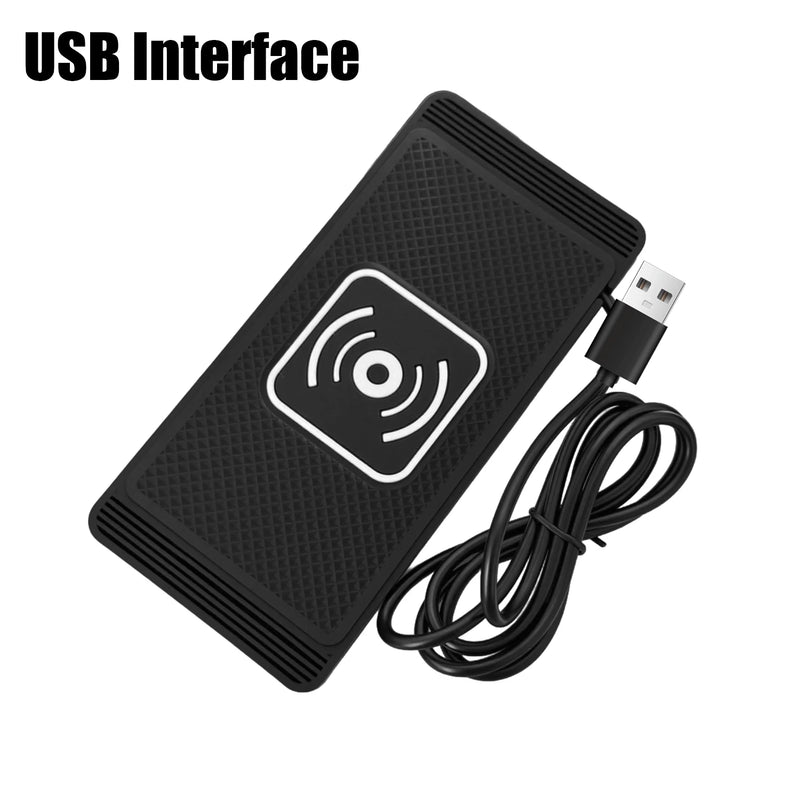 Wireless Car Charger Charging Pad 15w Non Slip Qi Fast Charger for Car Wireless Phone Charger for Android for IPhone 11/12/13/14