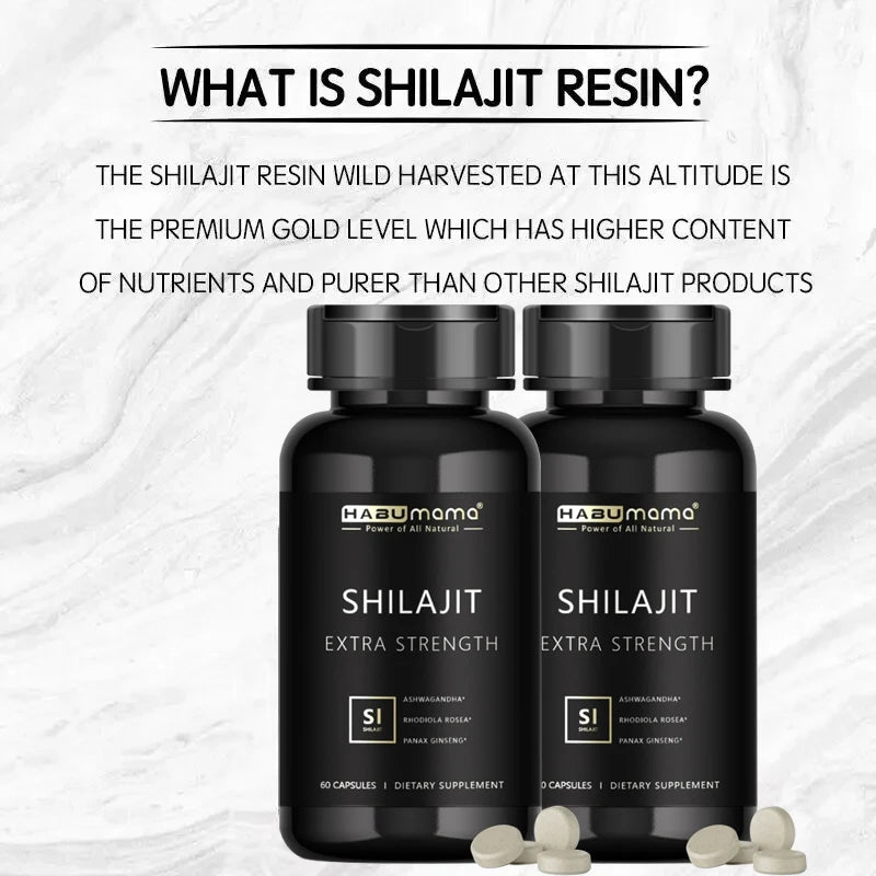 Male Enhancing Supplement with Natural shilajit, Strength and Endurance, Boost Performance, Supports Reproductive Health
