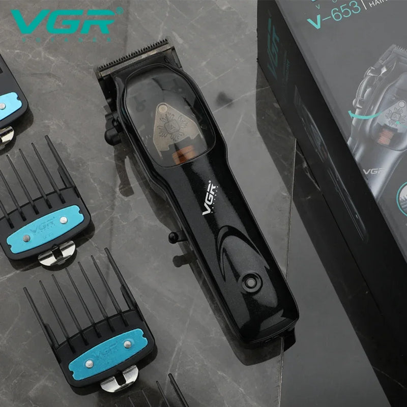 Original VGR Hair Trimmer Cordless Hair Clipper Electric Hair Clipper Professional Hair Clipper Men's Hair Clipper V-653
