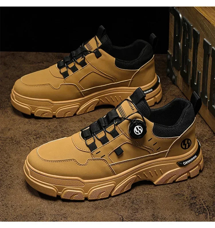 Men’s Breathable Height-Increasing Outdoor Sneakers