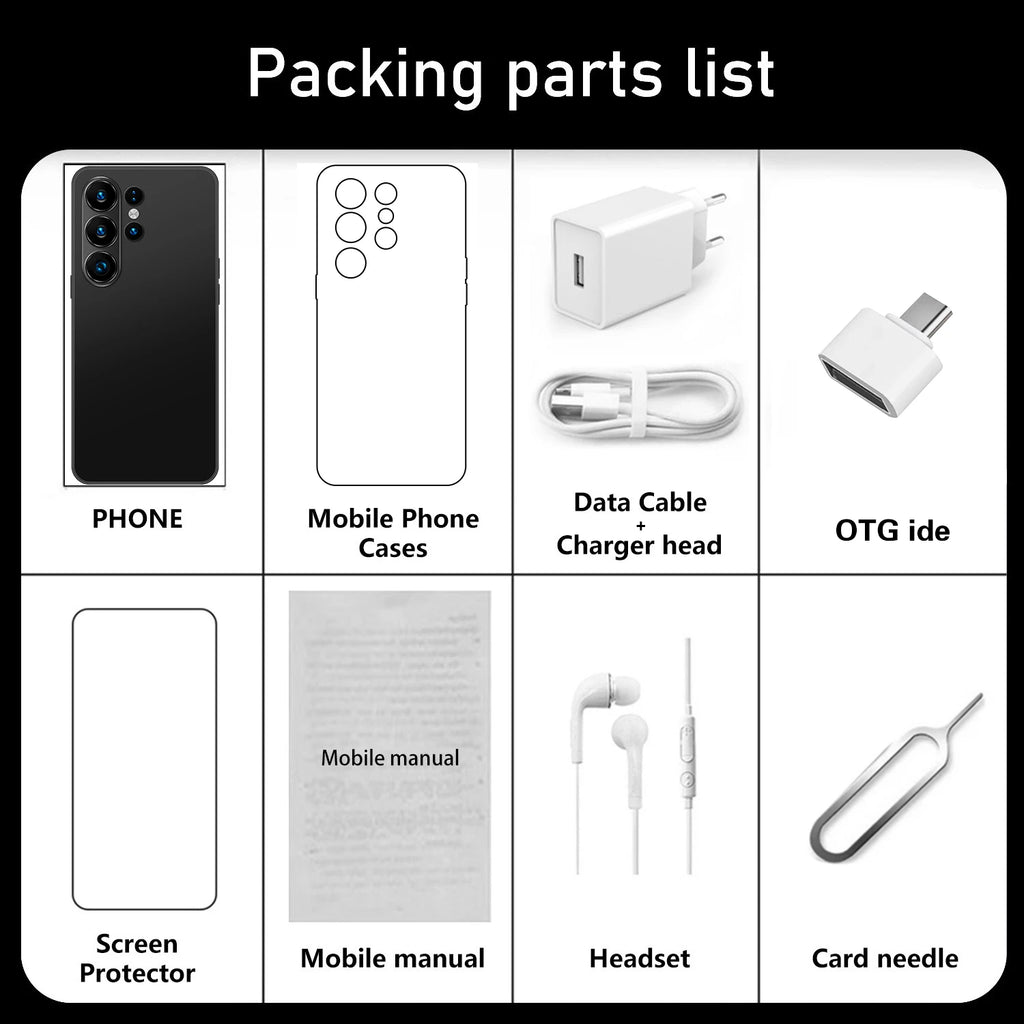 2026 HOT Silicone Case For S28 Ultra NEW 7.3 Inch Smartphone Shockproof Cover Moblie Phones Cases Accessories High Quality