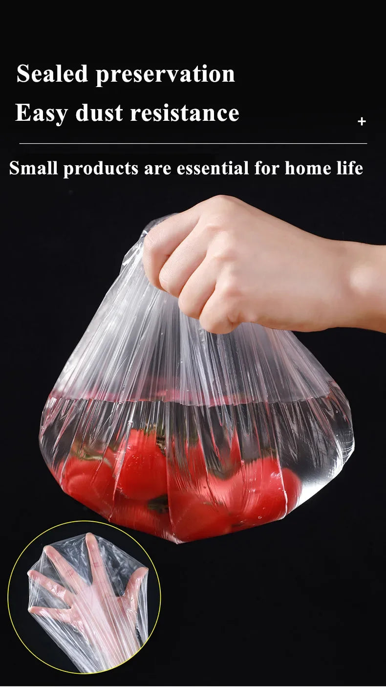 Reusable Elastic Food Covers – Stretchable Bowl and Plate Lids (Set of 6)”