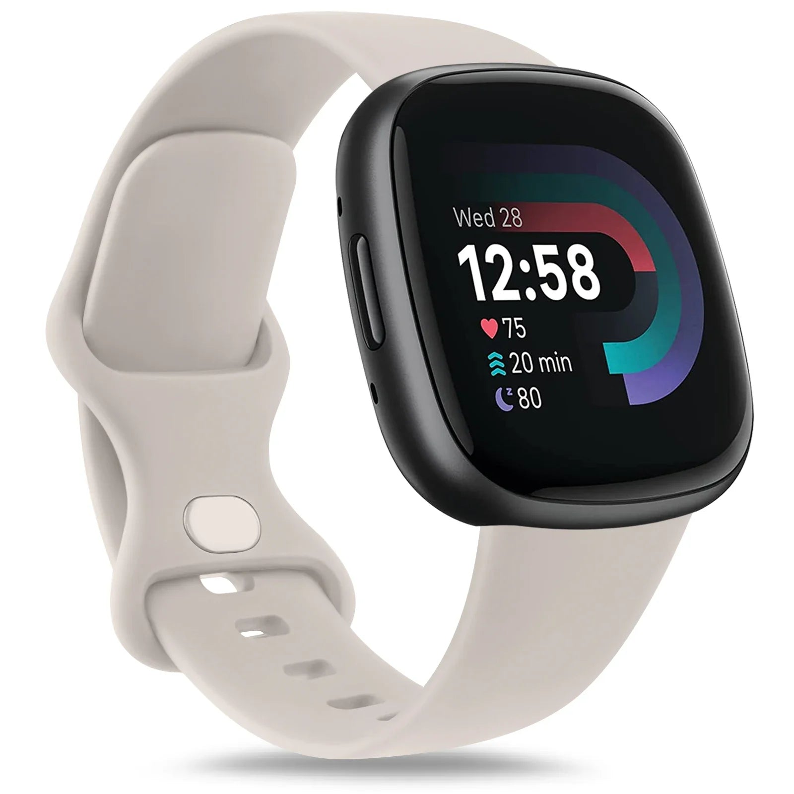 Smartwatch Strap for Fitbit Versa 3 Versa 4 Band Watchband Soft Bracelet Replacement for Fitbit Sense Sense 2 Strap Wristband