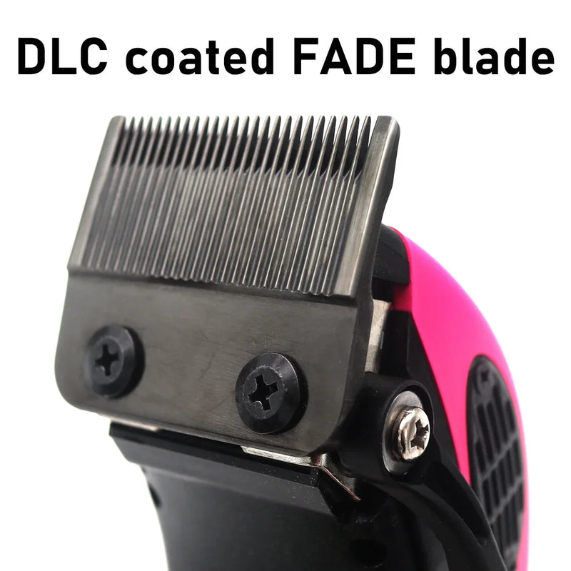 Professional LILIPRO L61 Men’s Hair Clipper with 8000RPM motor, DLC steel blades & 180min battery. Cordless, USB rechargeable, with cooling fan.