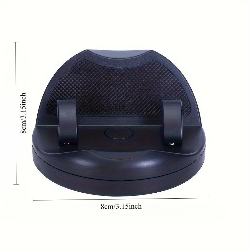 Ergonomic Car Mount with 360° Rotation - Easy One-Handed Operation for Your Smartphone