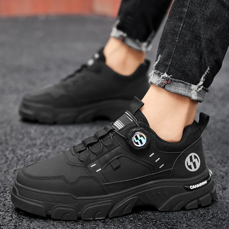 Men’s Breathable Height-Increasing Outdoor Sneakers