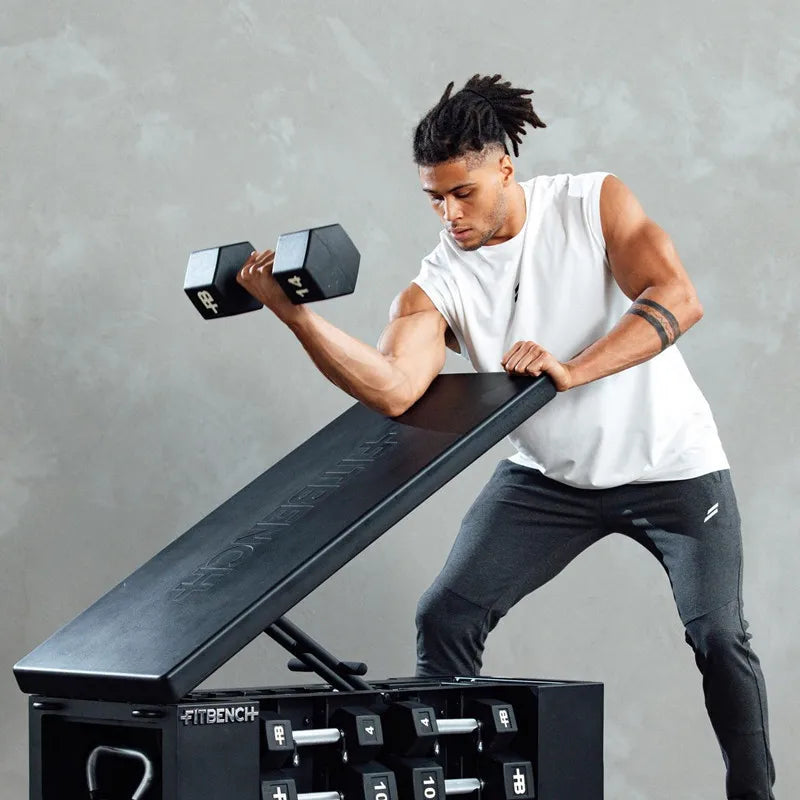 Men’s Sleeveless Workout Tank Top – Quick Dry Breathable Gym Shirt