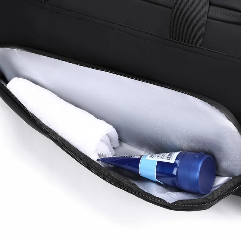 Large Capacity Sports Gym Bag Portable Travel Duffel with Multi-compartment And Shoes Storage Perfect for Vacation And Gym