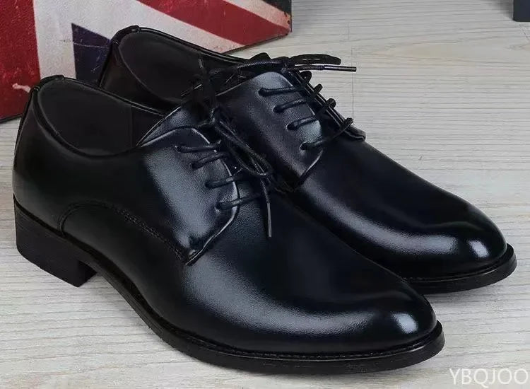 2025 new Fashionable versatile Men Shoes Heightening Shoes Spring  British Casual Business flats Casual comfortable Shoes